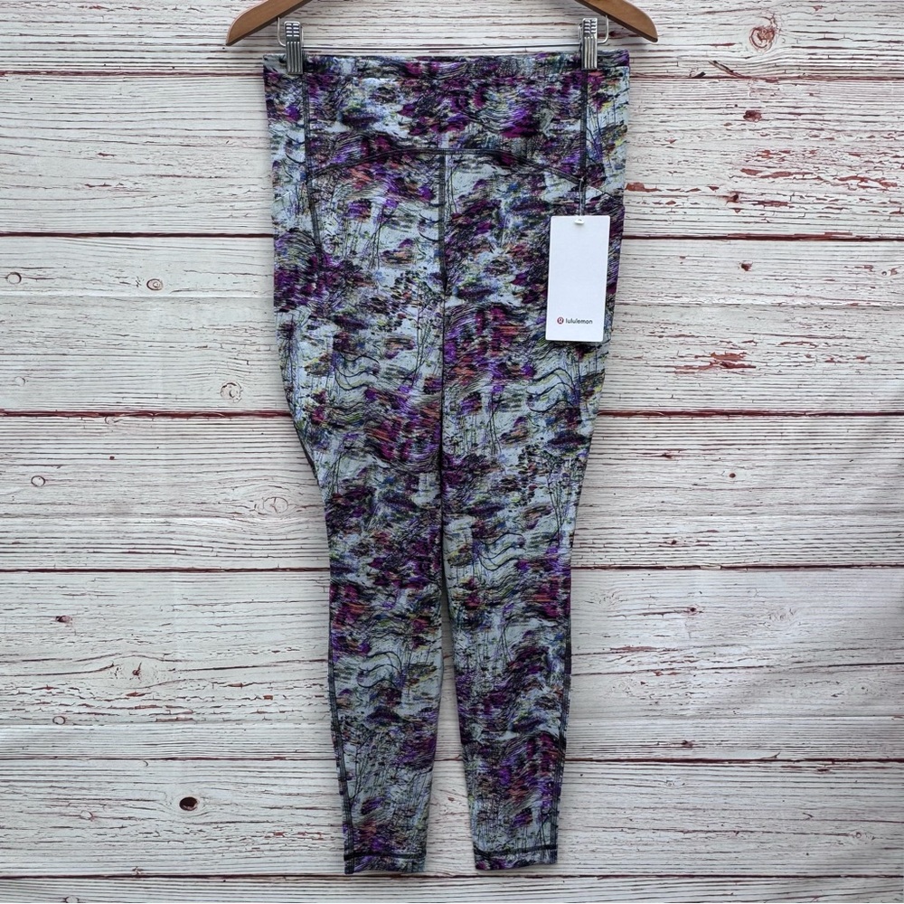NWT Lululemon Limited Edition Swift Speed Tight 28" Firework Floral Multi Sz 10